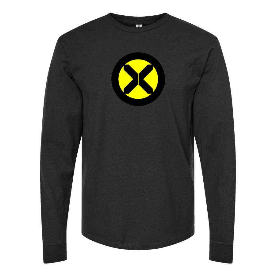 Men's X-Men Marvel Comics Superhero Long Sleeve T-Shirt