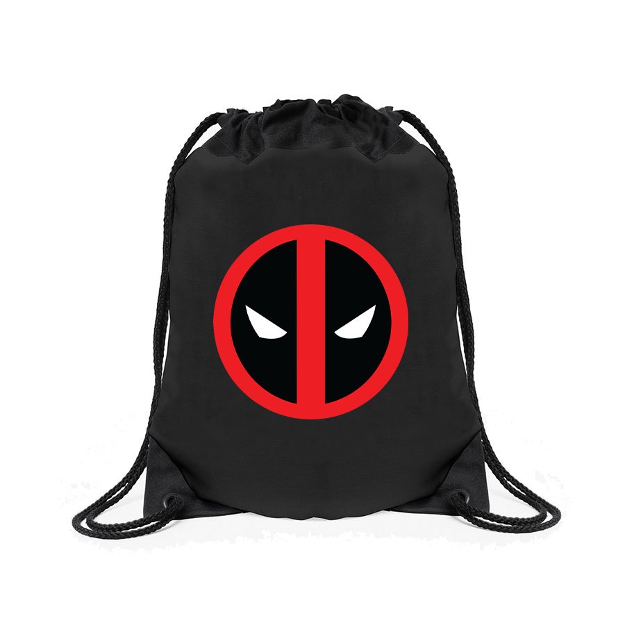 Deadpool Marvel Superhero Drawstring Bag