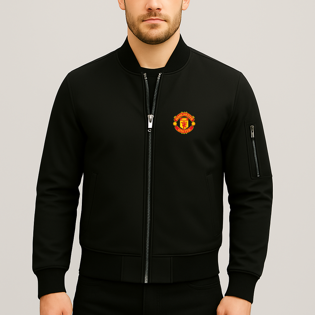 Men’s Manchester United Soccer Lightweight Bomber Jacket
