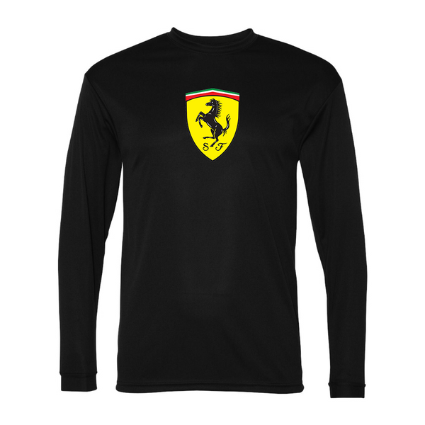 Men’s  Ferrari Motorsport Car - C2 Sport - Performance Long Sleeve T-Shirt - 5104