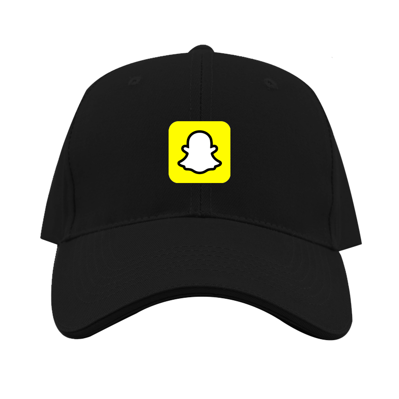 Snapchat Social Dad Baseball Cap Hat