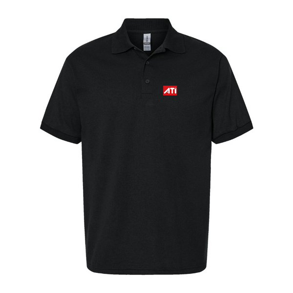 Men's ATI Logo Dry Blend Polo