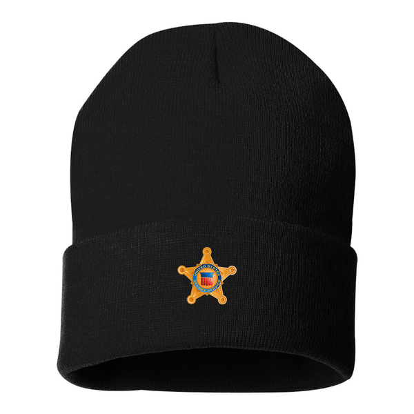 Secret Service Star Logo Beanie Hat