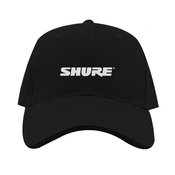 Shure Logo  Dad Baseball Cap Hat