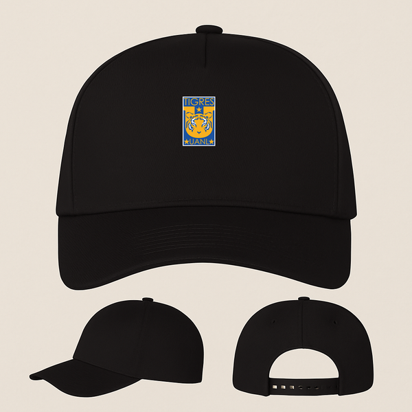 Tigres UANL FC Five Panel Twill Snapback Cap