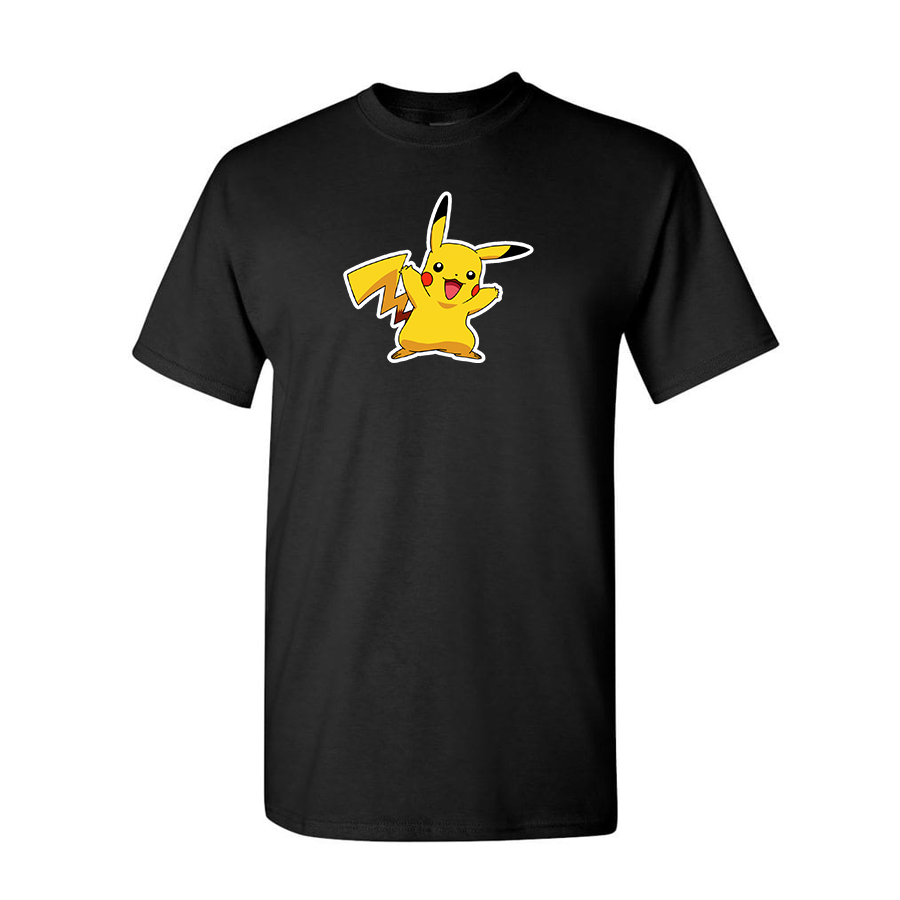 Youth Kids Pikachu Cartoon Cotton T-Shirt