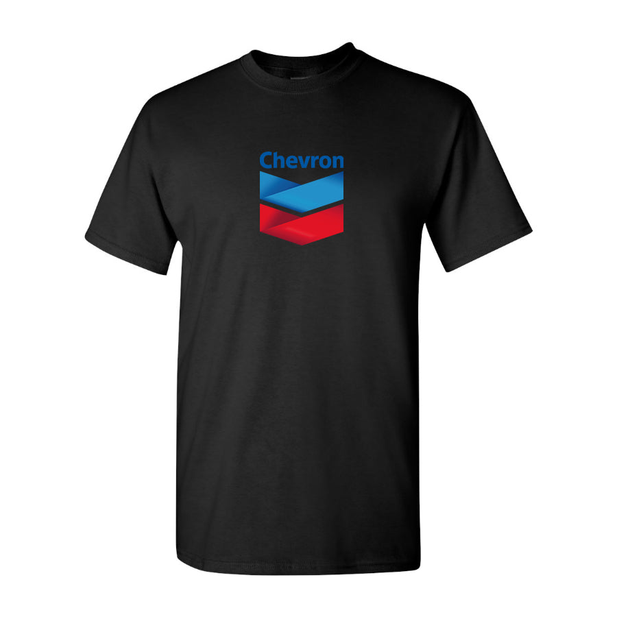 Men's Chevron Gas Station  Cotton T-Shirt