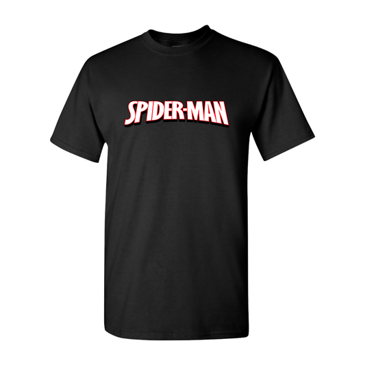 Youth Kids Spider-Man Marvel Comics Superhero Cotton T-Shirt