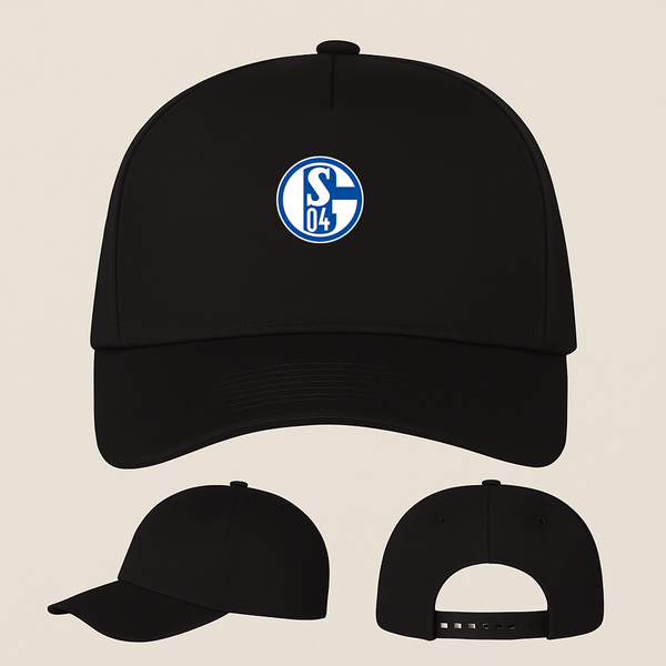 Schalke 04 FC Five Panel Twill Snapback Cap