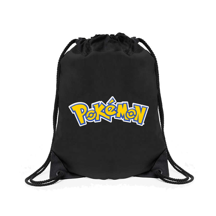 Pokemon Cartoon Drawstring Bag