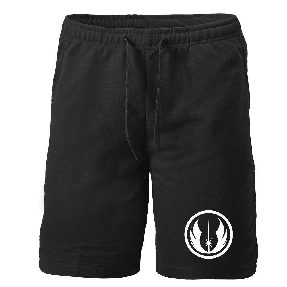 Men's Jedi Star Wars Movie Athletic Fleece Shorts