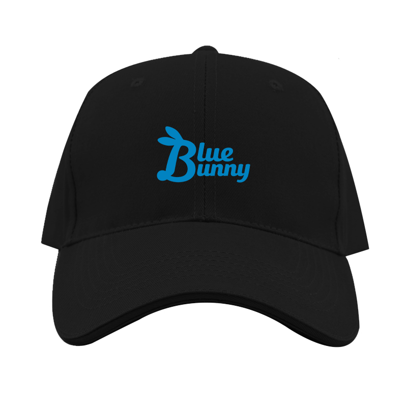 Blue Bunny  Logo  Dad Baseball Cap Hat