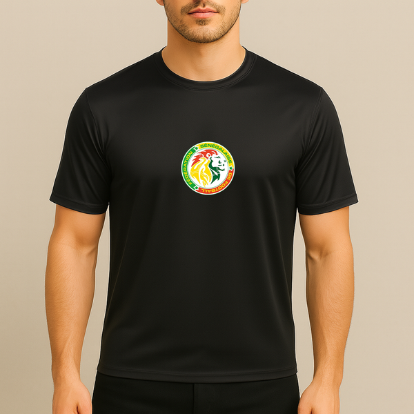 Men's Senegal National Soccer Team Polyester T-Shirt