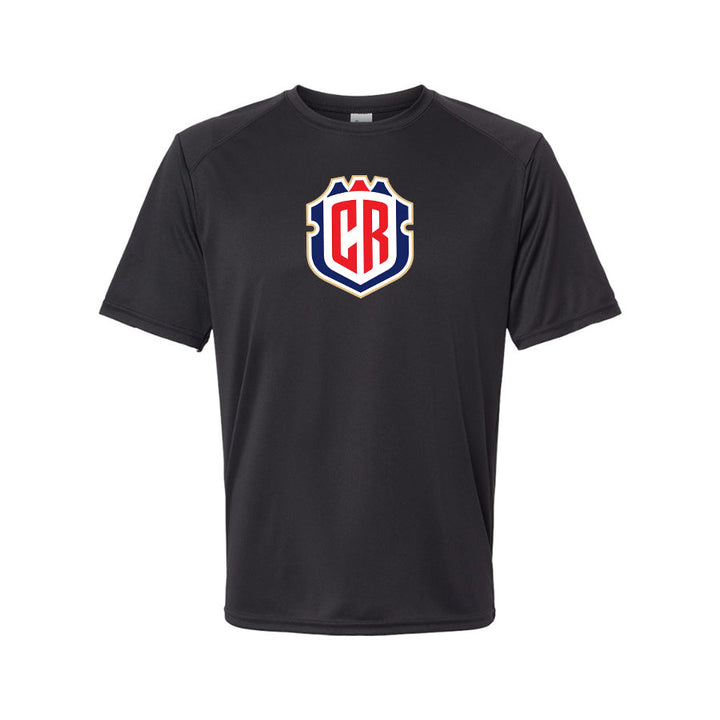 Men's Costa Rica National Soccer Team Polyester T-Shirt
