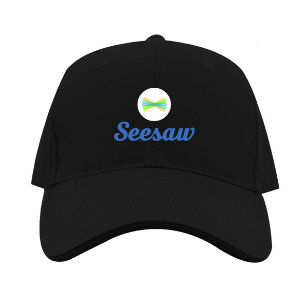 Seesaw  Logo  Dad Baseball Cap Hat