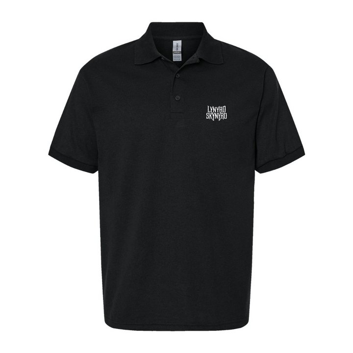 Men's Lynyrd Skynyrd Dry Blend Jersey Polo - Black