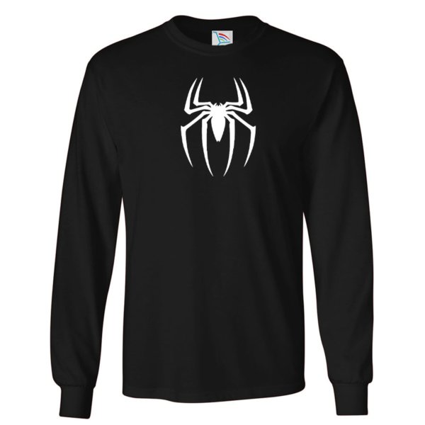 Men's Spiderman Marvel Avengers Superhero Long Sleeve T-Shirt