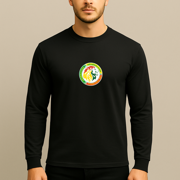 Men's Senegal National Soccer Team Long Sleeve T-Shirt