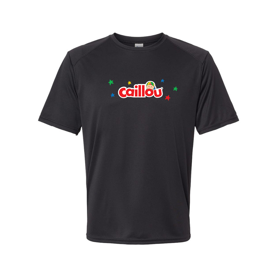 Youth Kids Caillou Cartoons Performance T-Shirt