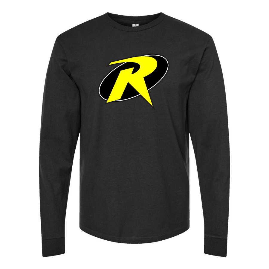 Men's Robin DC Comics Superhero Long Sleeve T-Shirt