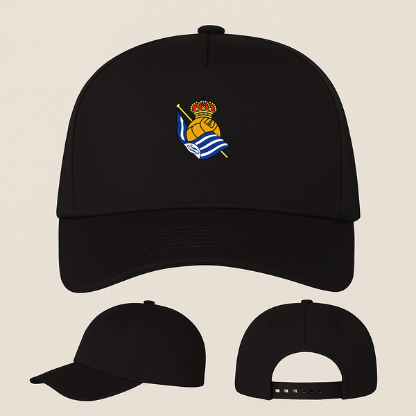Real Sociedad FC  Five Panel Twill Snapback Cap