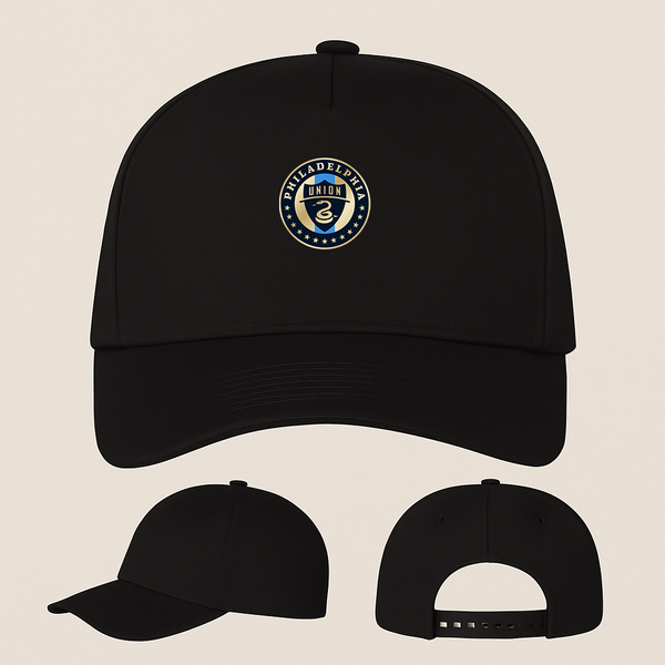 Philadelphia Union FC Five Panel Twill Snapback Cap