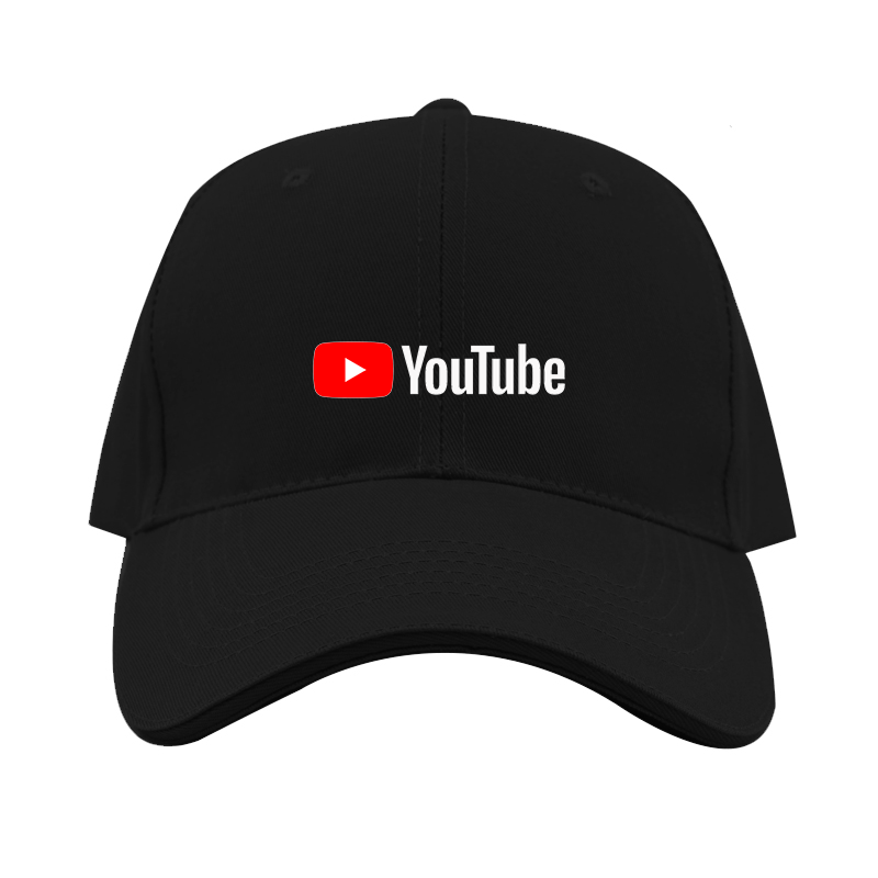 YouTube Social Video Steaming Dad Baseball Cap Hat