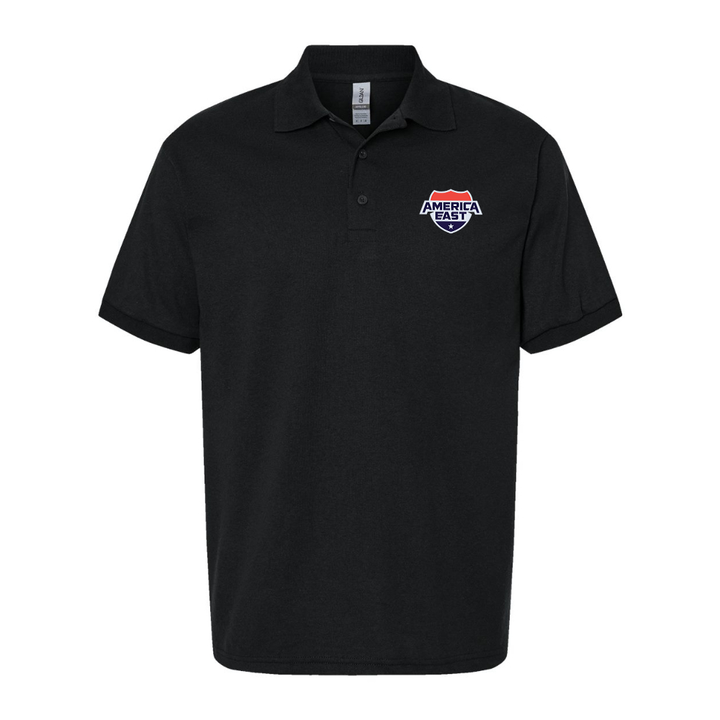 Men's America East Conference Dry Blend Jersey Polo - Black
