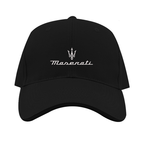 Maserati  Logo  Dad Baseball Cap Hat