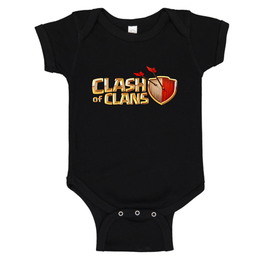 Clash of Clan Game Baby Romper Onesie