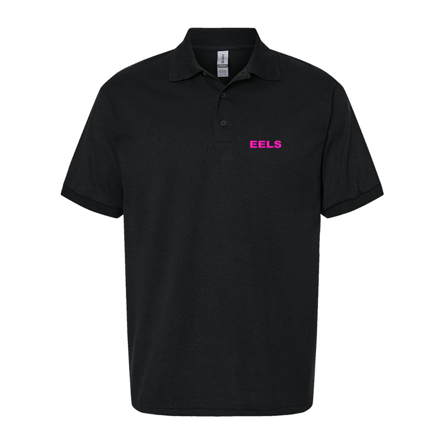Men's Eels Dry Blend Jersey Polo - Black