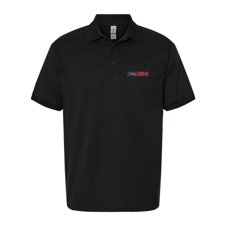 Men's Conference USAl Dry Blend Jersey Polo - Black