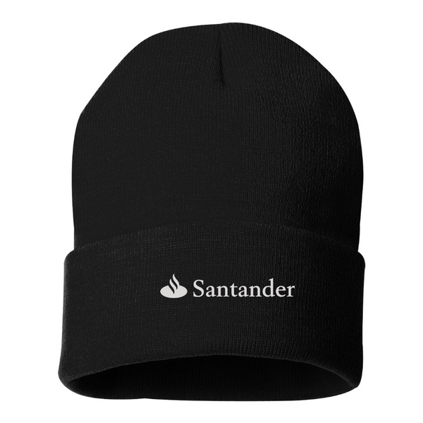 Santander Logo  Beanie Hat
