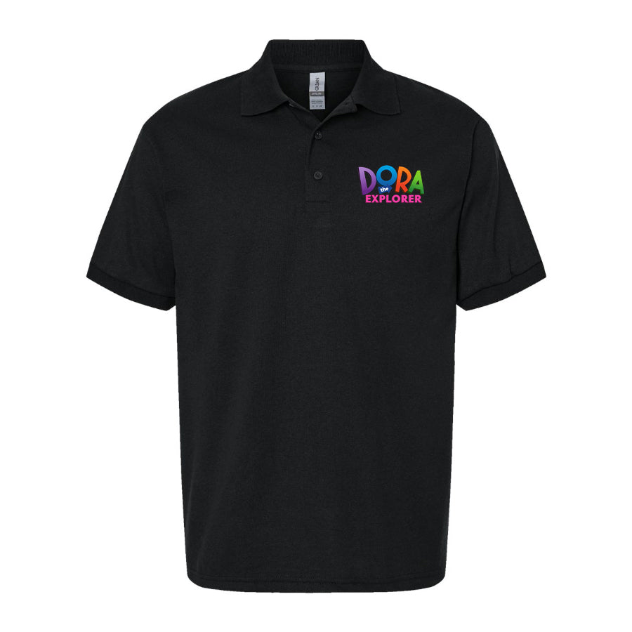 Men's Dora The Explorer Cartoon Dry Blend Polo