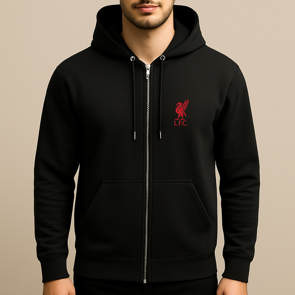 Men's Liverpool L.F.C. Soccer Zipper Hoodie