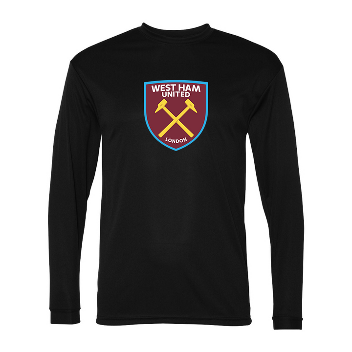Men’s West Ham United FC  Polyester Long Sleeve T-Shirt