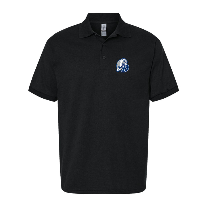 Men's Drake Bulldogs Dry Blend Jersey Polo - Black