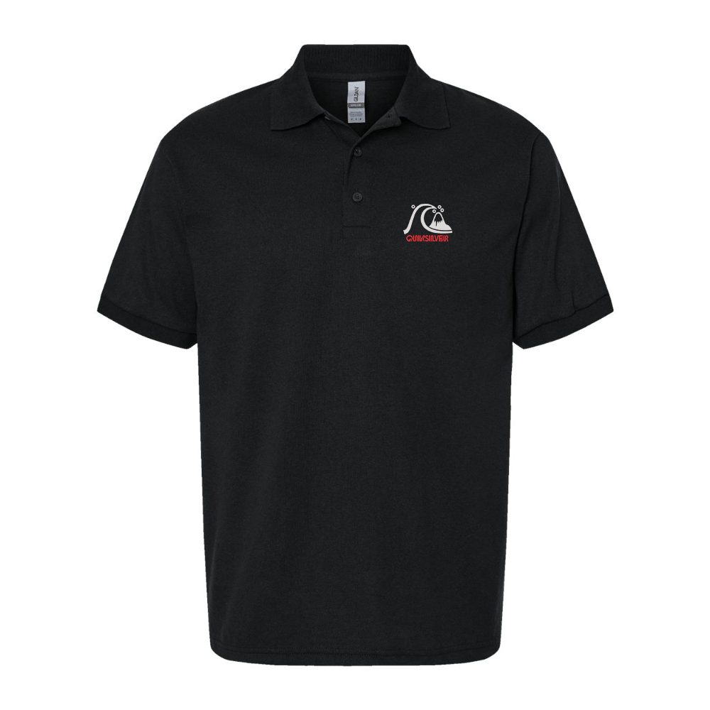 Men's Quicksilver Dry Blend Jersey Polo - Black