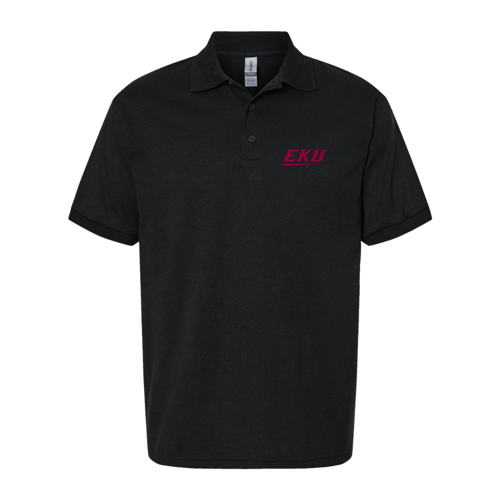 Men's Eastern Kentucky Colonels Dry Blend Jersey Polo - Black