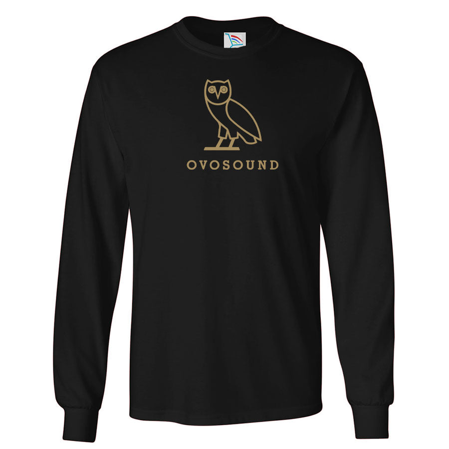 Men's Ovosound Drake Music Long Sleeve T-Shirt