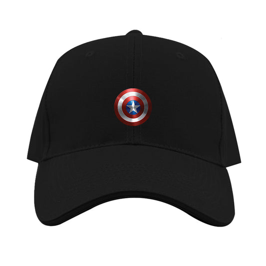 Captain America Superhero Dad Baseball Cap Hat