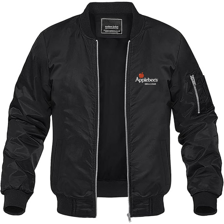 Men's Applebees Logo Lightweight Bomber Jacket