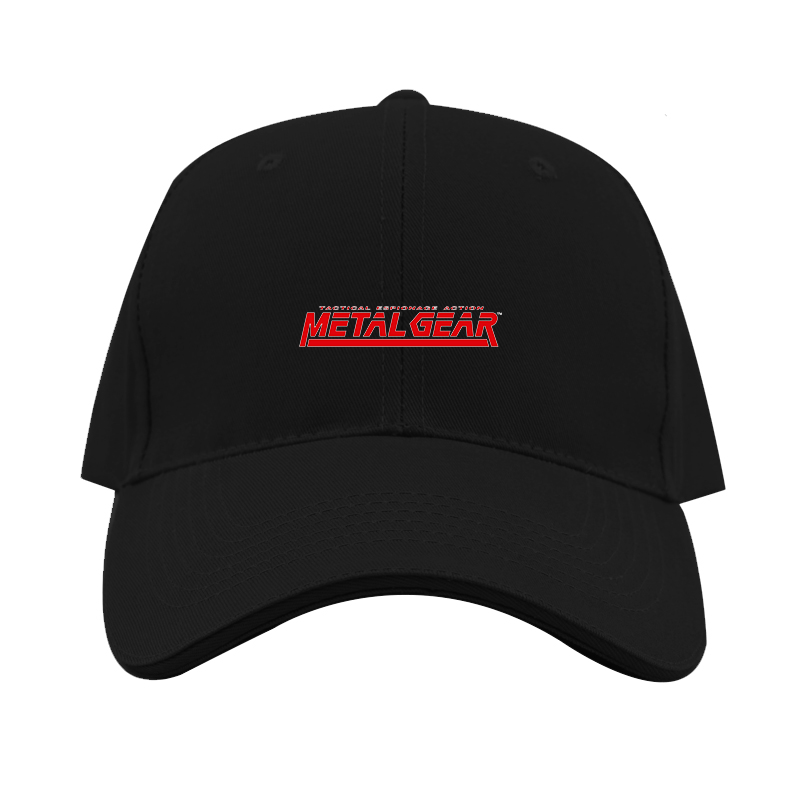 Metal Gear Game Dad Baseball Cap Hat