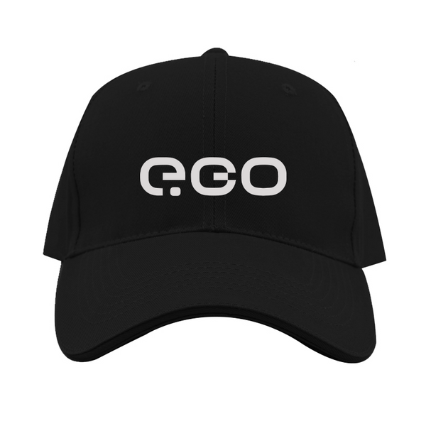 e-GO Logo  Dad Baseball Cap Hat