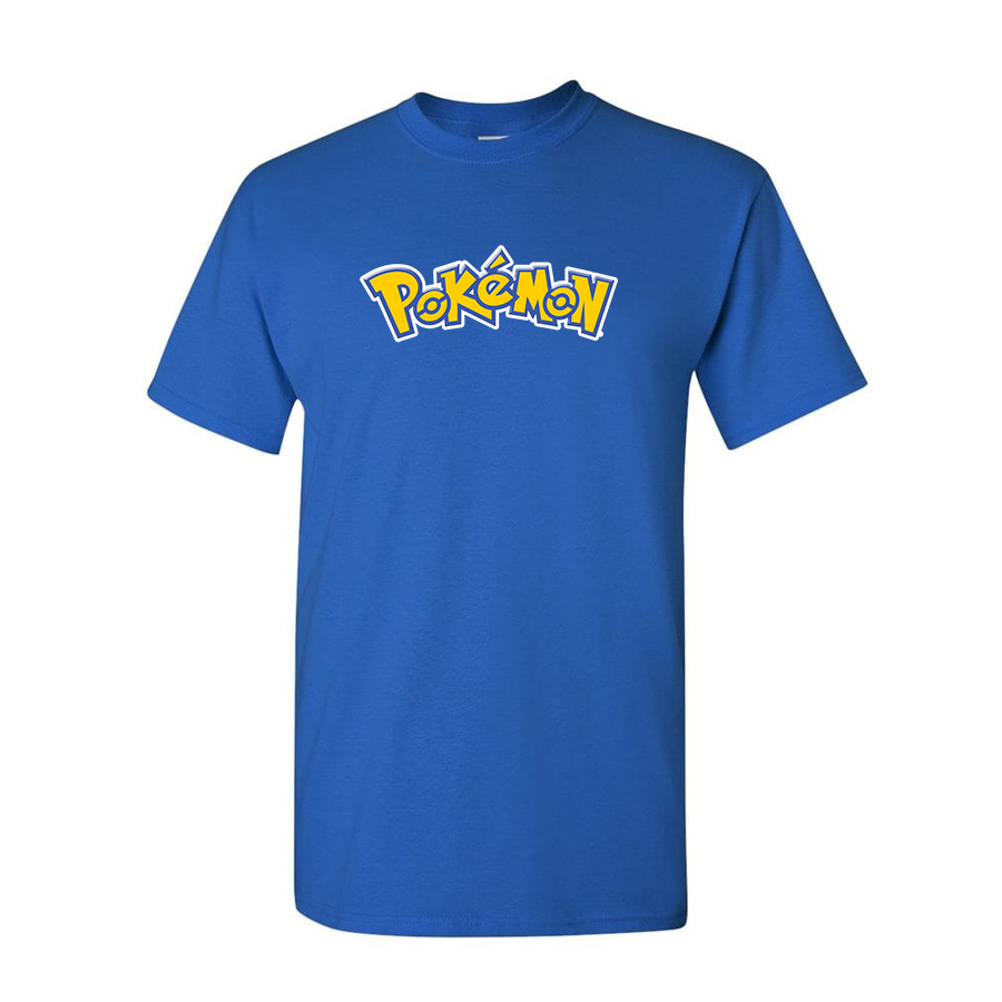 Men's Pokemon Cartoon Cotton T-Shirt