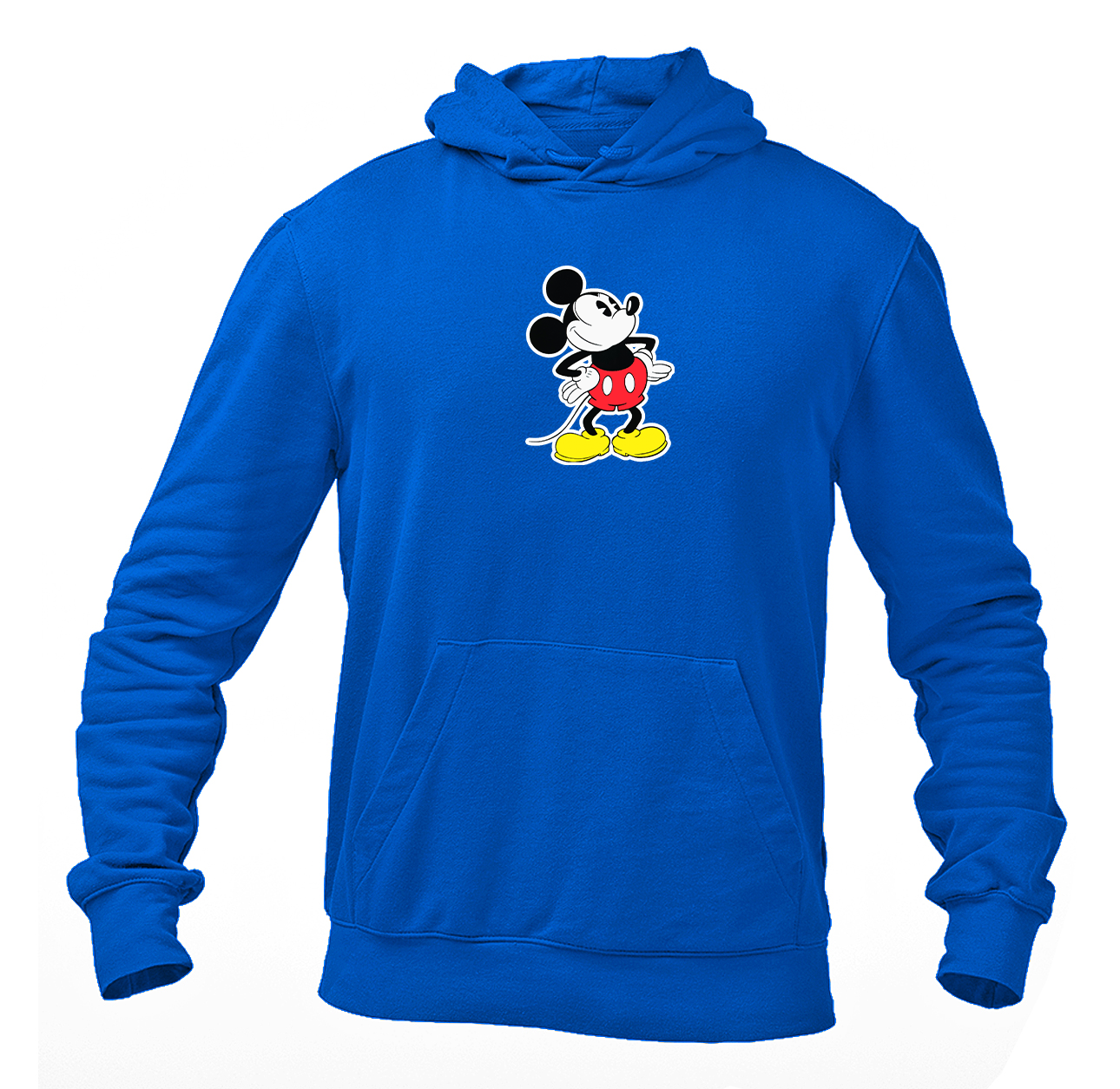 Men's Mickey Mouse Cartoon Pullover Hoodie