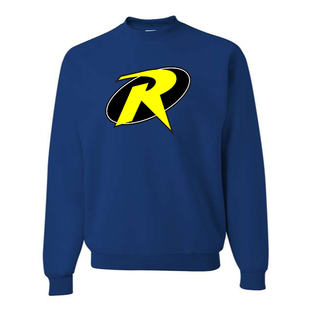 Men's Robin DC Comics Superhero Crewneck Sweatshirt