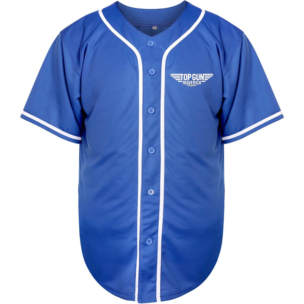 Men's Top Gun Maverick Movie Baseball Jersey