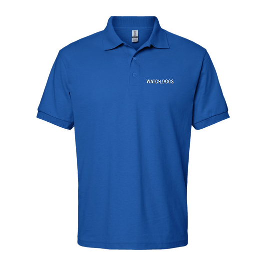 Men's Watch Dogs Video Game Dry Blend Polo