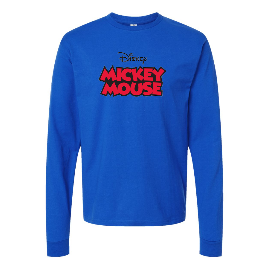 Youth Kids Mickey Mouse Disney Long Sleeve T-Shirt